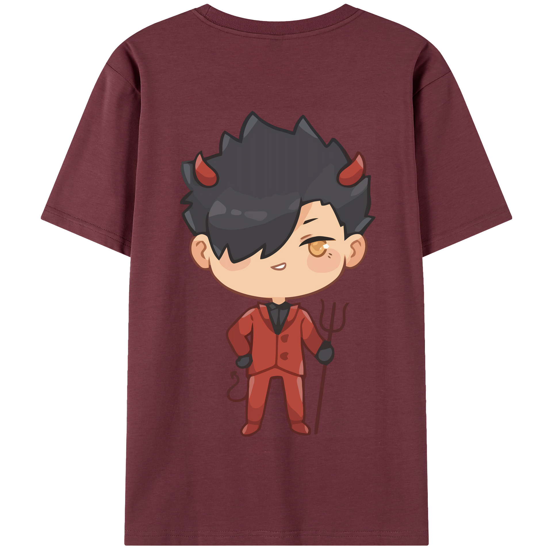 （画像用） ハイキュー!! Haikyu!! 綿100％半袖Tシャツ（背面プリント）